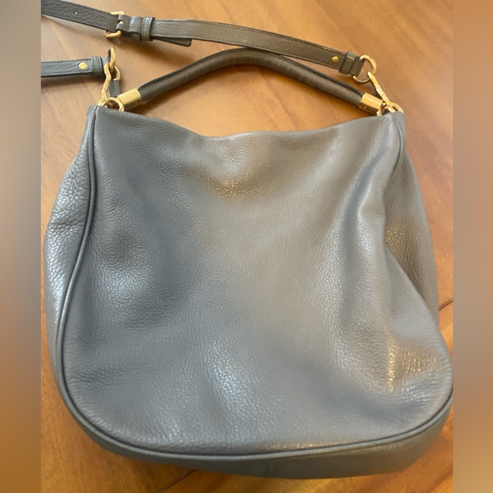 Marc by Marc Jacobs Gary Pebbled Leather Hobo with Gold Hardware - Picture 8 of 13